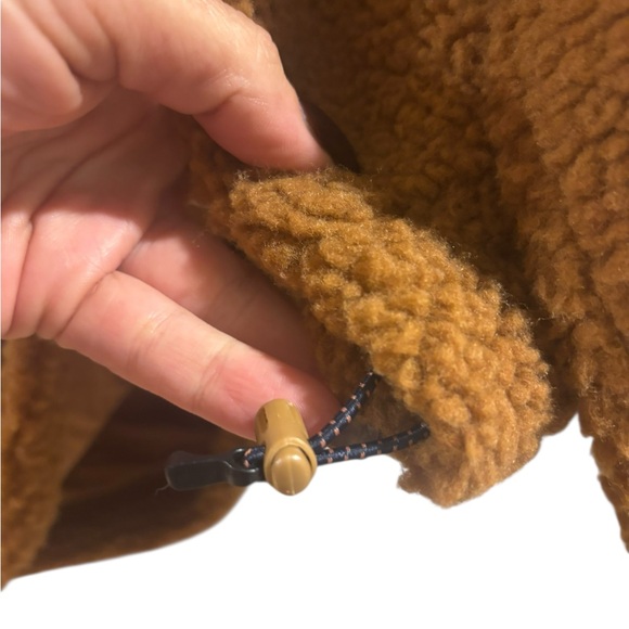 Alpine Design Women’s 1/4 Snap Sherpa Pullover – Size L – Caramel Latte NWT - Picture 4 of 9